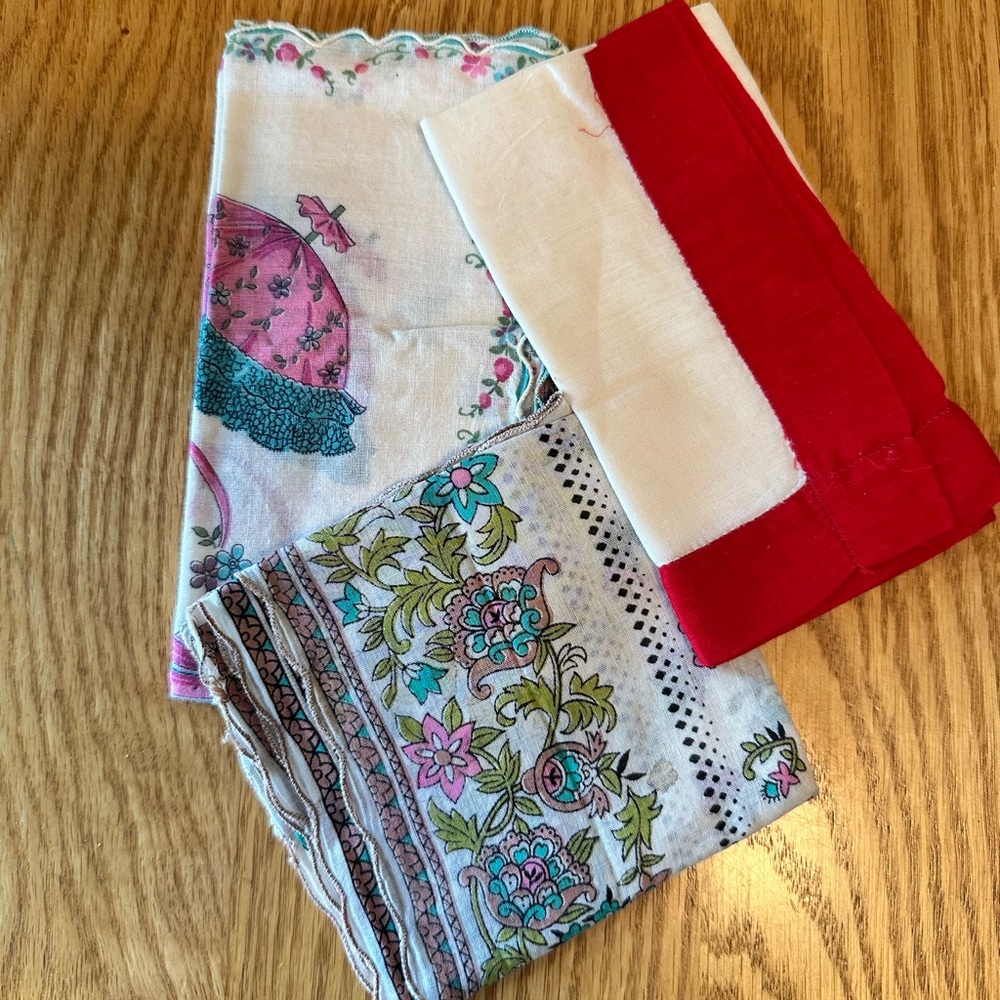 Vintage handkerchiefs